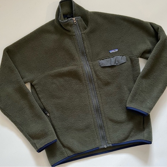 Patagonia Jackets & Coats Patagonia Mens Army Green Classic